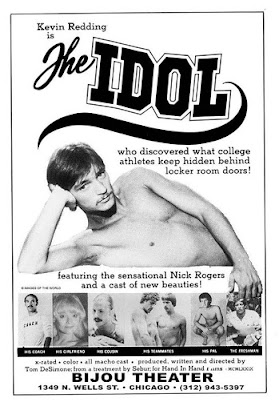 Poster for Tom DeSimone's 1979 adult film THE IDOL