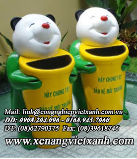 Chuyên sản xuất thùng rác composite giá tốt tại Hồ Chí Minh call 0908. 204. 096 Ms