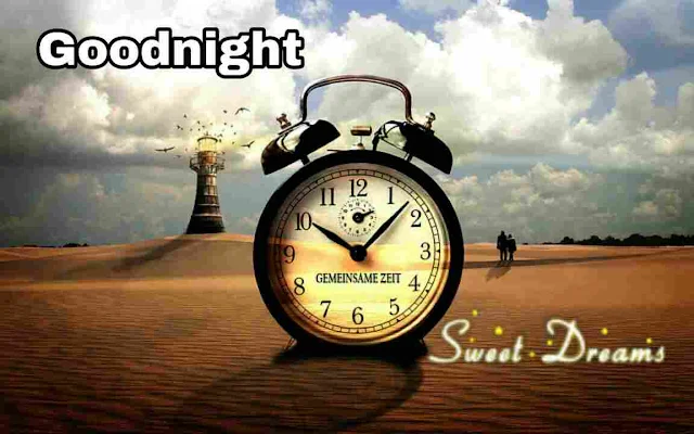 Good Night sweet dreams Image , photo , greetings of night clock