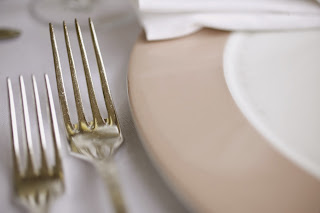 Forks; place setting; table ware