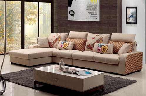 Bộ sưu tập những mẫu ghế sofa nỉ cho phòng khách hiện đại