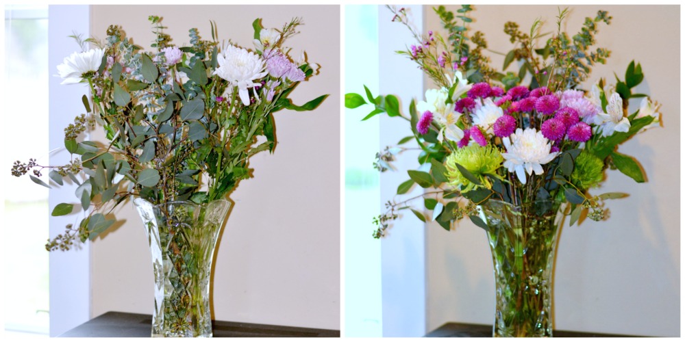 How to Arrange Grocery Store Flowers to look like Flower Shop Flowers