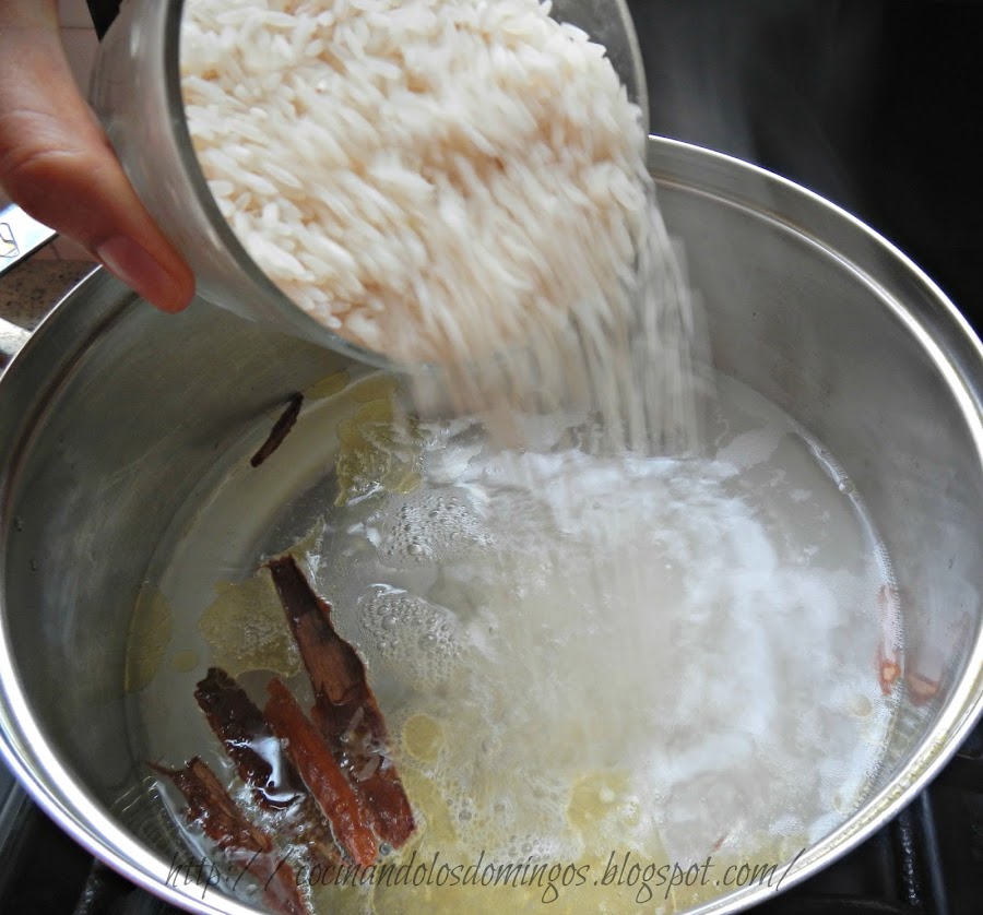 arroz con leche de coco