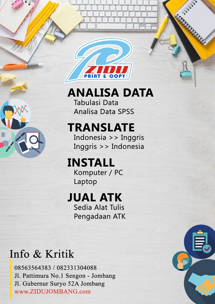 Jasa Analisa Data SPSS Jombang, Translate Instal Laptop Windows, Jual