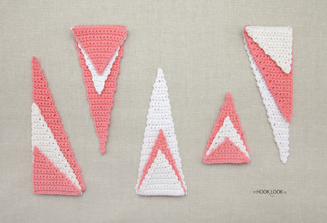 apprendre à crocheter des triangles