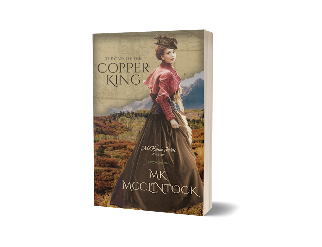 Book Blast Case Copper King, Mckenzie Sisters Mystery Novel