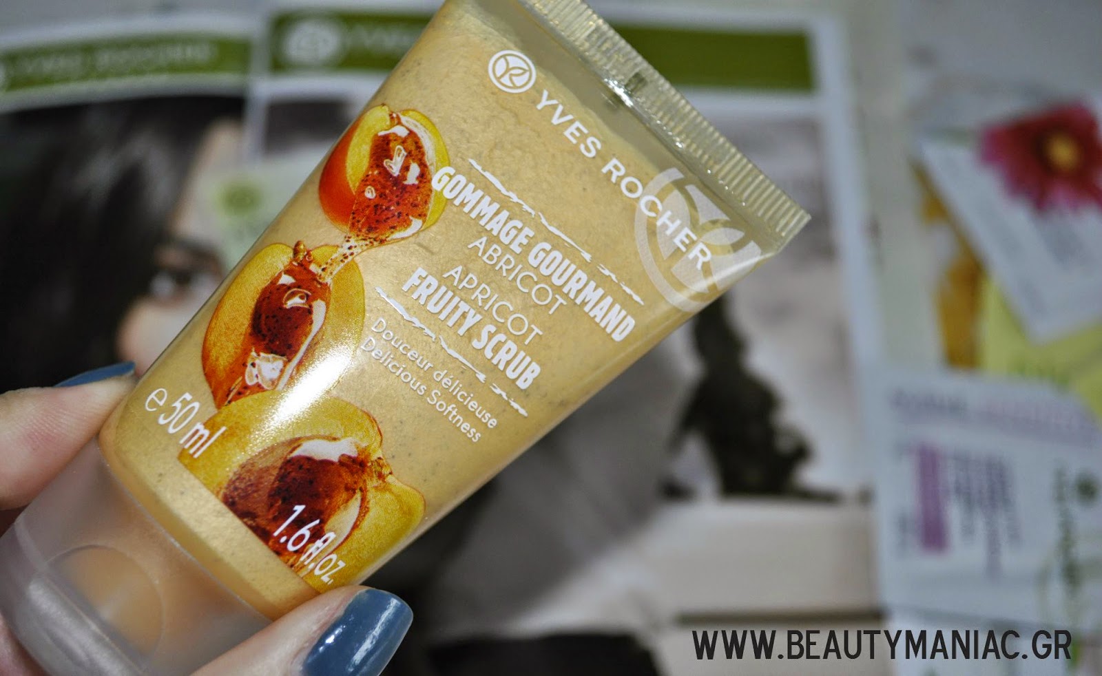 Beauty Maniac Εδώ μιλάμε για ομορφιά! Yves Rocher Scrub με κουκούτσι
