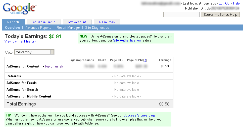 How I made $500 in one day through Adsense