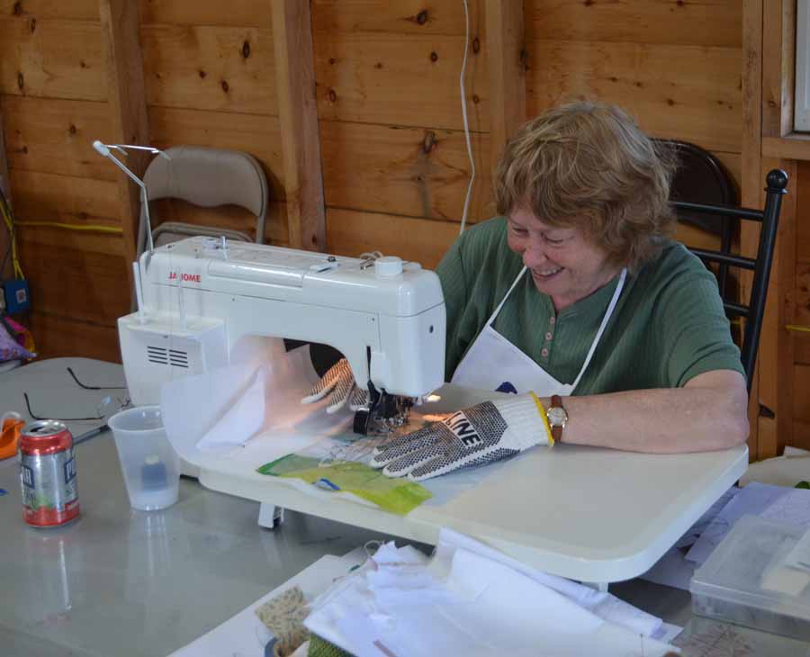 sew sew art MidSummer Maine II day two
