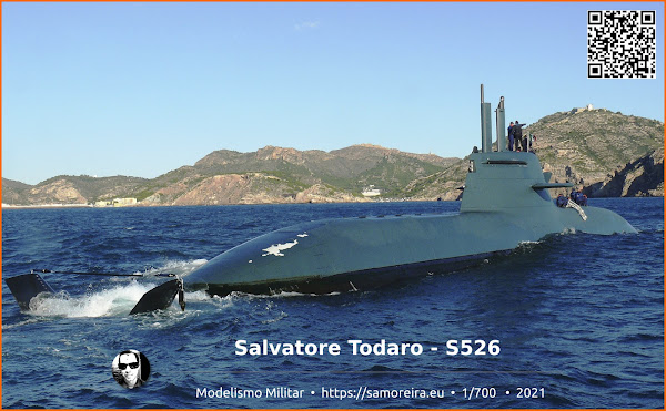 Submarino de ataque (SSK) U212 - S526 Salvatore Todaro