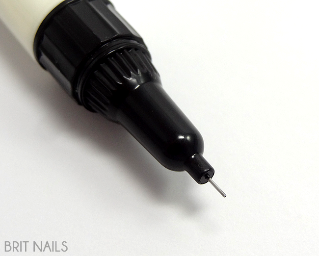 3. Nail Art Pens Set - 8 Vibrant Colors - wide 9