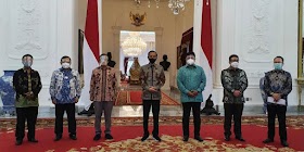 Bertemu Jokowi, Majelis Nasional KAHMI Sepakat Nilai Islam Dan Kebangsaan Terintegrasi