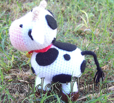 VACA AMIGURUMI