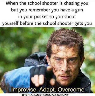 School Shooter is chasing
