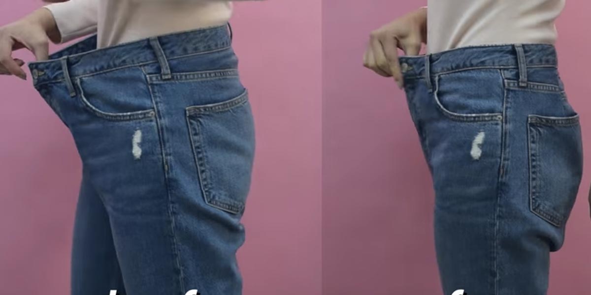 She Discovered A Simple Way To Alter Her Favorite Jeans! VALUABLE ...
