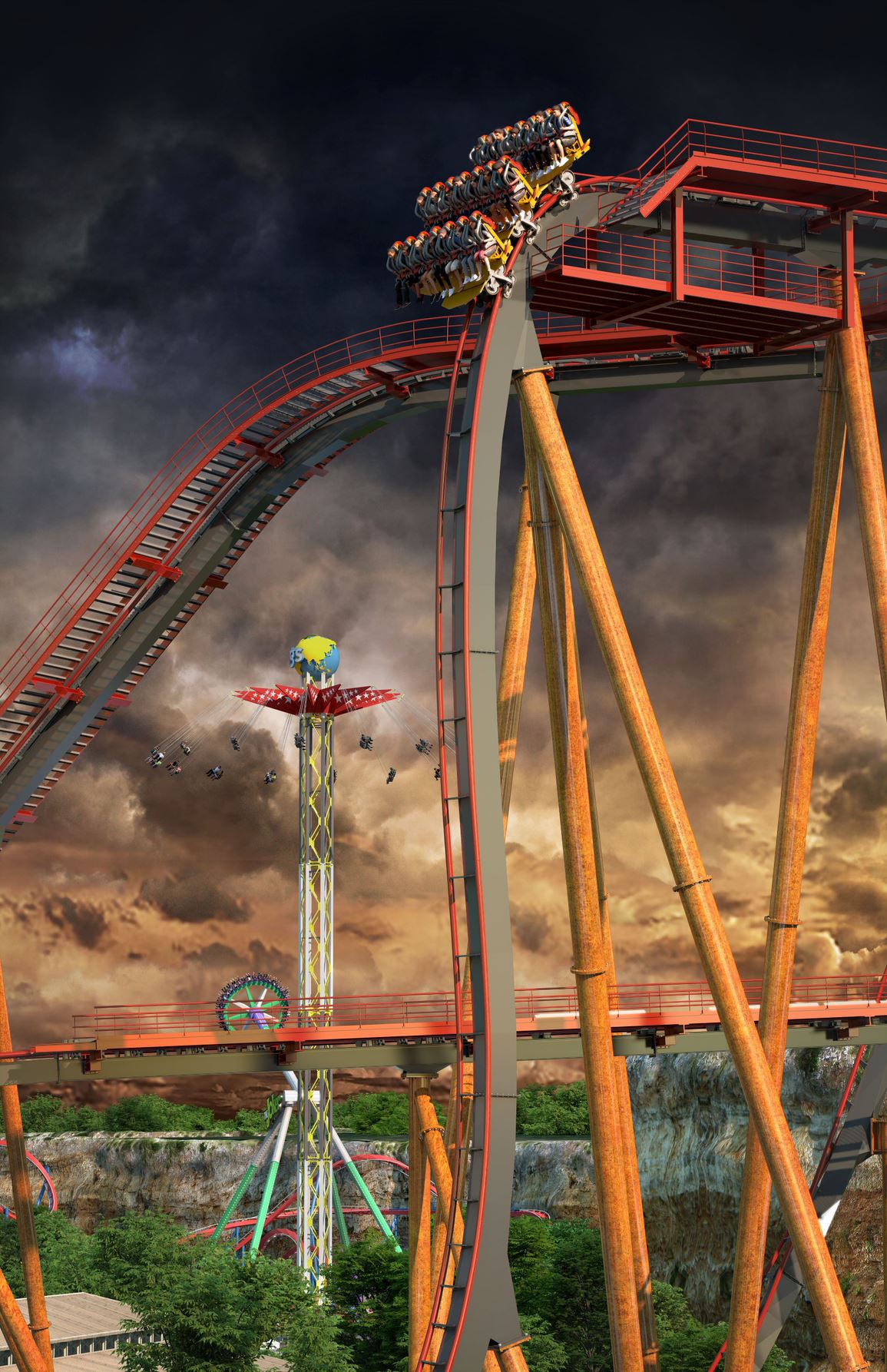 What's Coming to Six Flags Great Adventure in 2022? B&M Dive