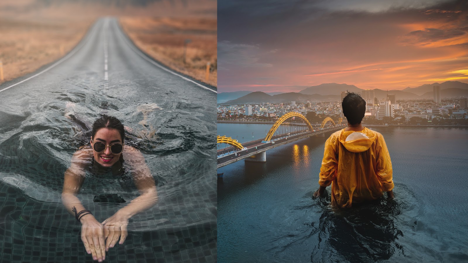 Quick Photoshop Blend Images To A Composite Photoshop Tutorial Rafy A