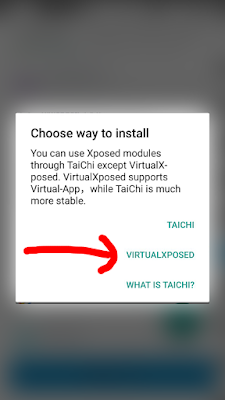 تحميل وشرح تطبيق VirtualXposed, تطبيق VirtualXposed للأندرويد