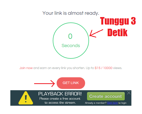 Get link перевод. Your link is almost ready