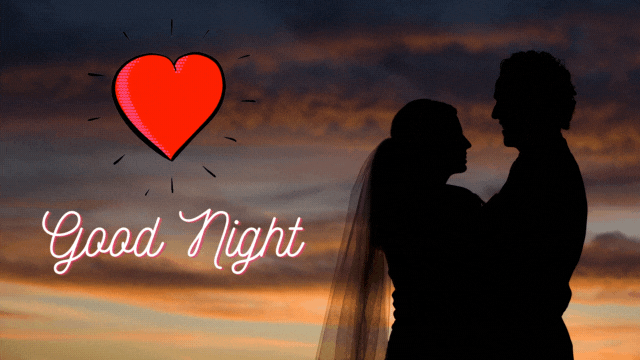 romantic good night gif images