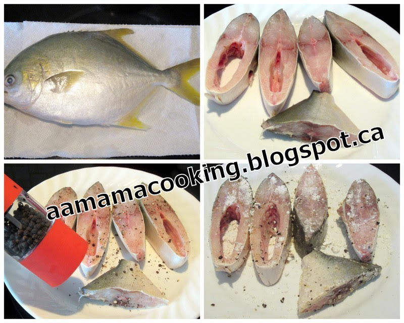 Mama 氣炸香脆䱽魚air Fryer Crispy Pomfret Fish