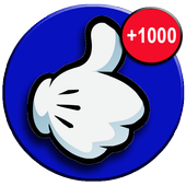تطبيق زيادة لايكات منشورات و صفحة الفيس بوك للاندرويد مجانا 1000 لايك