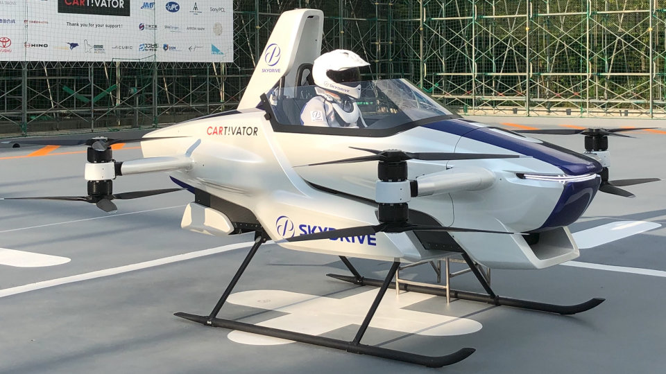 SkyDrive Japan's First Flying Car