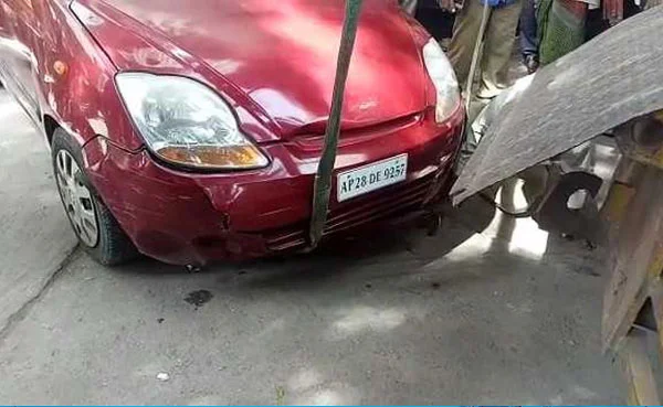  National, Hyderabad, Accident