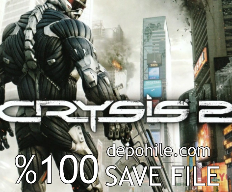 Crysis 2 %100 Save Dosyası Oyunu Bitirme, Asker Hilesi İndir