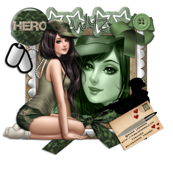 BKC Designs Camo Girl PTU Tutorial