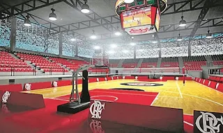 Arena multiuso comportará os jogos de basquete da equipe 