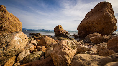 HD wallpapers rocks, stones, shore, sea, nature