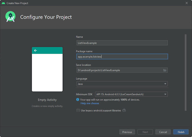 Cara Membuat Custom List View Icon & Text Di Android Studio