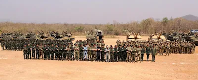 Asops Panglima TNI Tinjau Latihan Calfex 