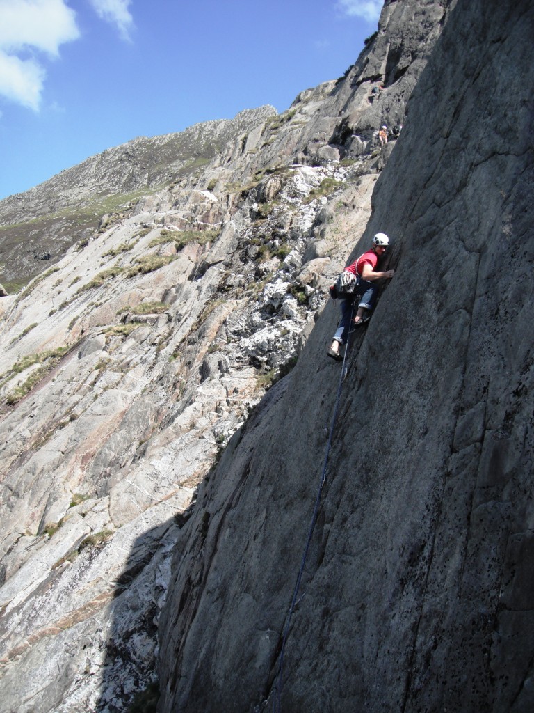 Winter and Rock Climbing Conditions 030611, North Wales Rock Trad