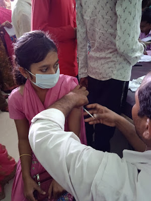 Gaya DM Ka Covid Vaccination Campaign, AnjNewsMedia, DM Gaya, Tikakaran Maha Abhiyan