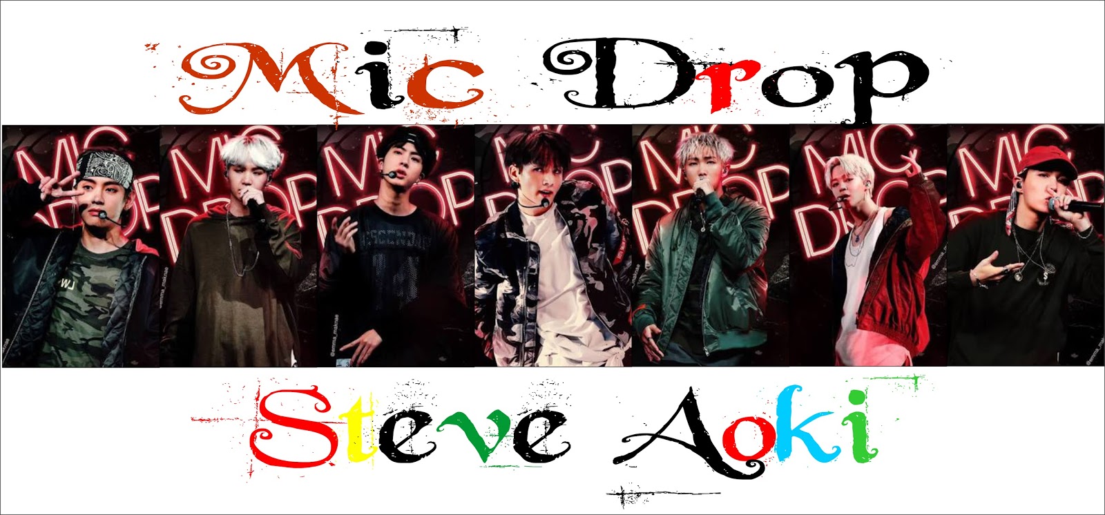 Nadayeo Lyric MIC drop BTS ft Steve Aoki [ Romanization + Translation ]