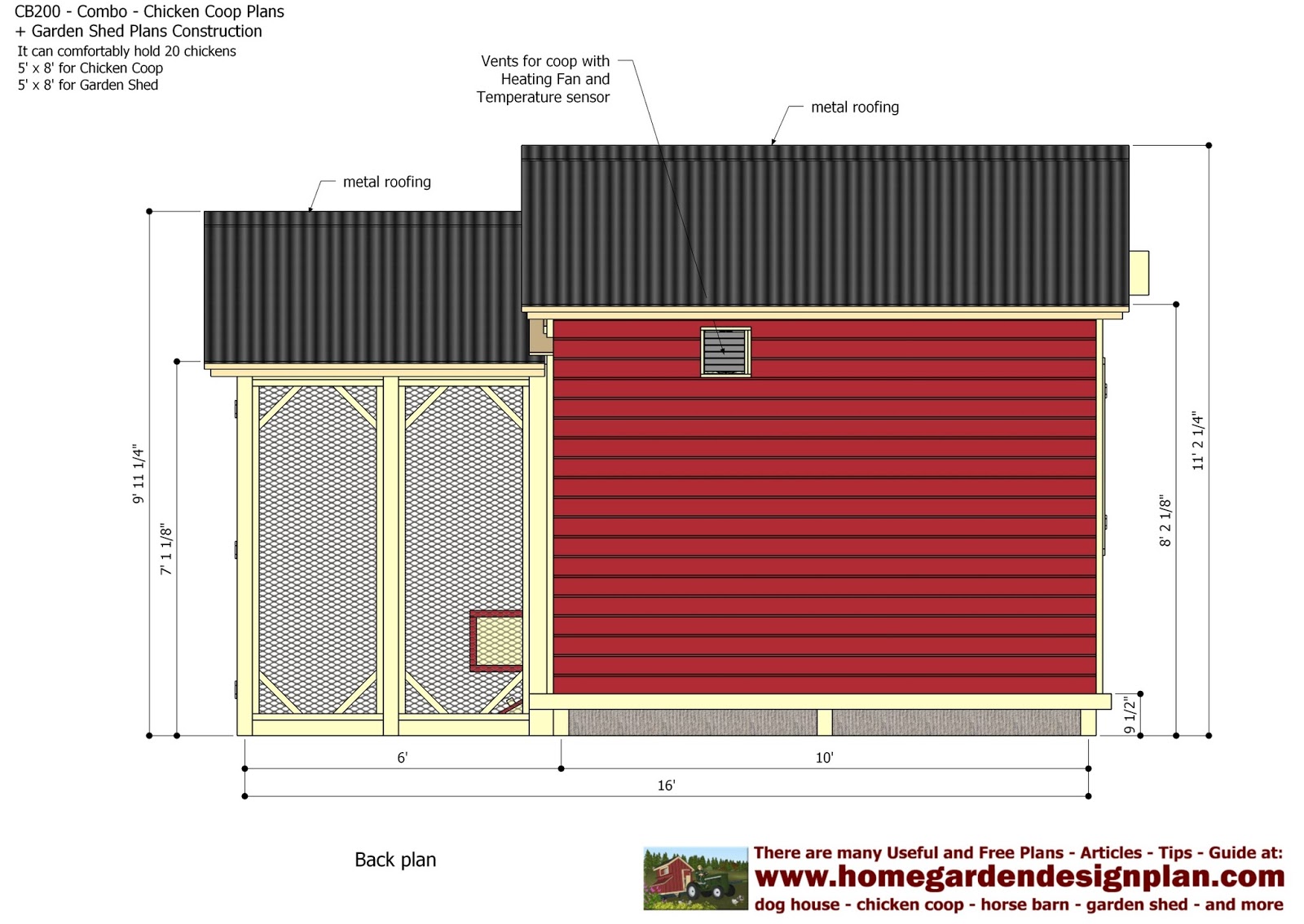 shed plans garden shed chicken co op combo storage shed plans garden 