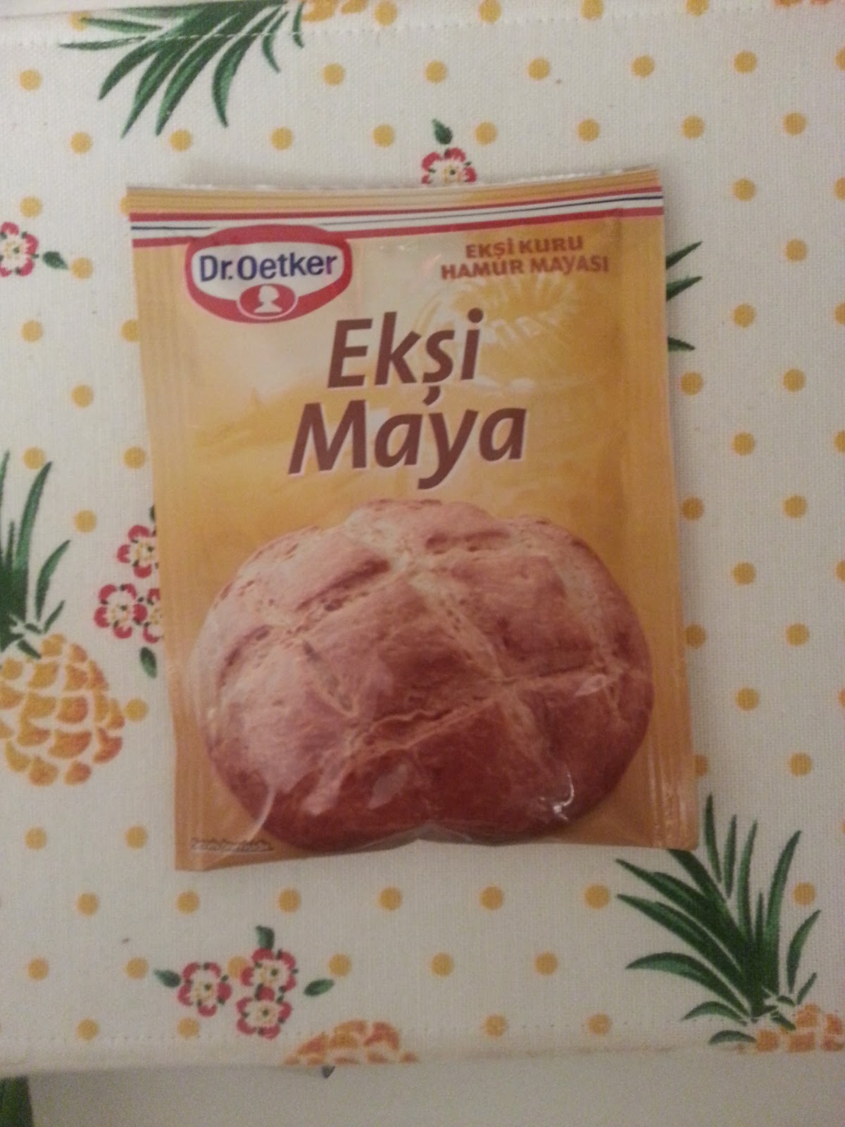 Sedos Un Evde Eksi Maya Ekmegi Yaptim Dr Oetker Eksi Maya