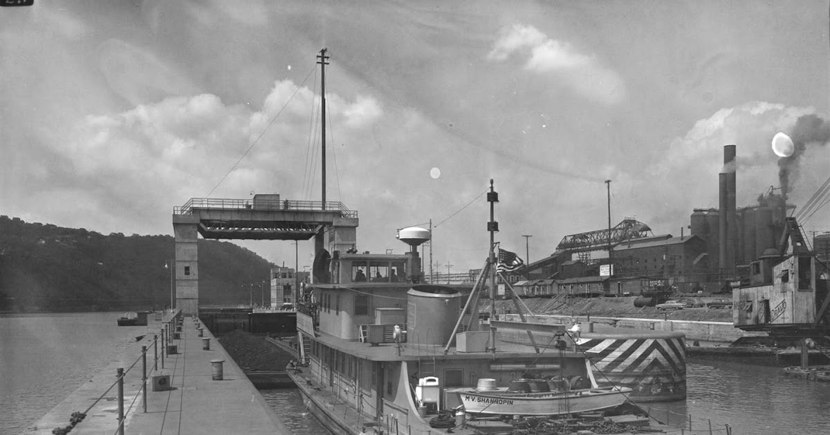 Industrial History 1902,1953,2004 Braddock (2) Locks and Dam on