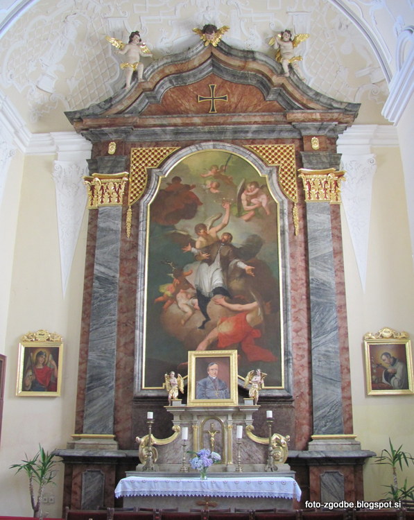 Velika Nedelja, križevniška cerkev sv. Trojice Slovenija, Štajerska