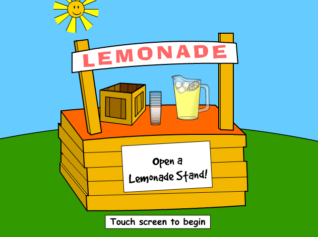 3rd Grade Open A Virtual Lemonade Stand