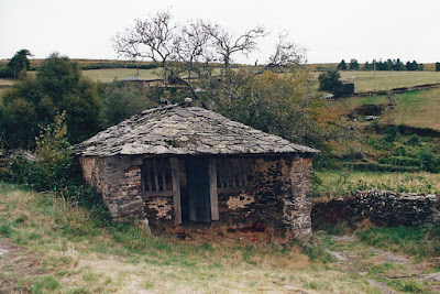 Capilla de San Ildefonso de Busto (Ibias) en 1996