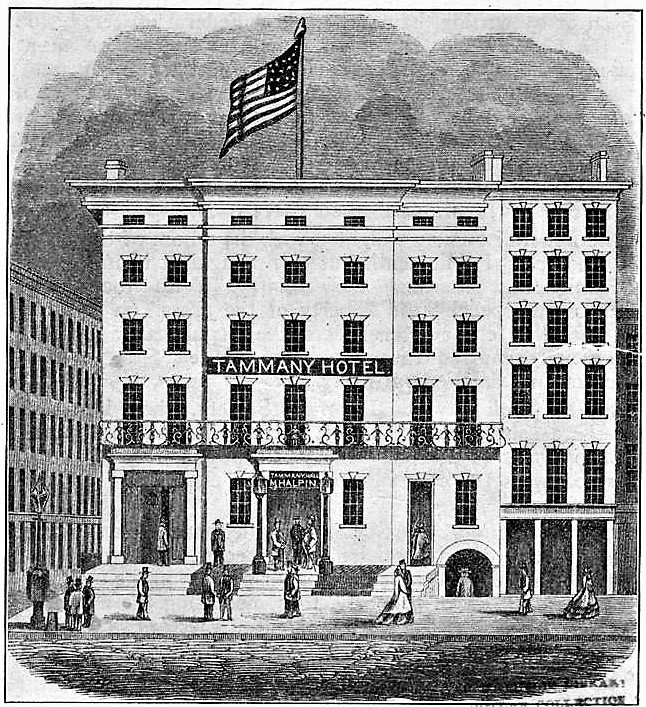 Daytonian in Manhattan The Lost Tammany Hall 170 Nassau Street