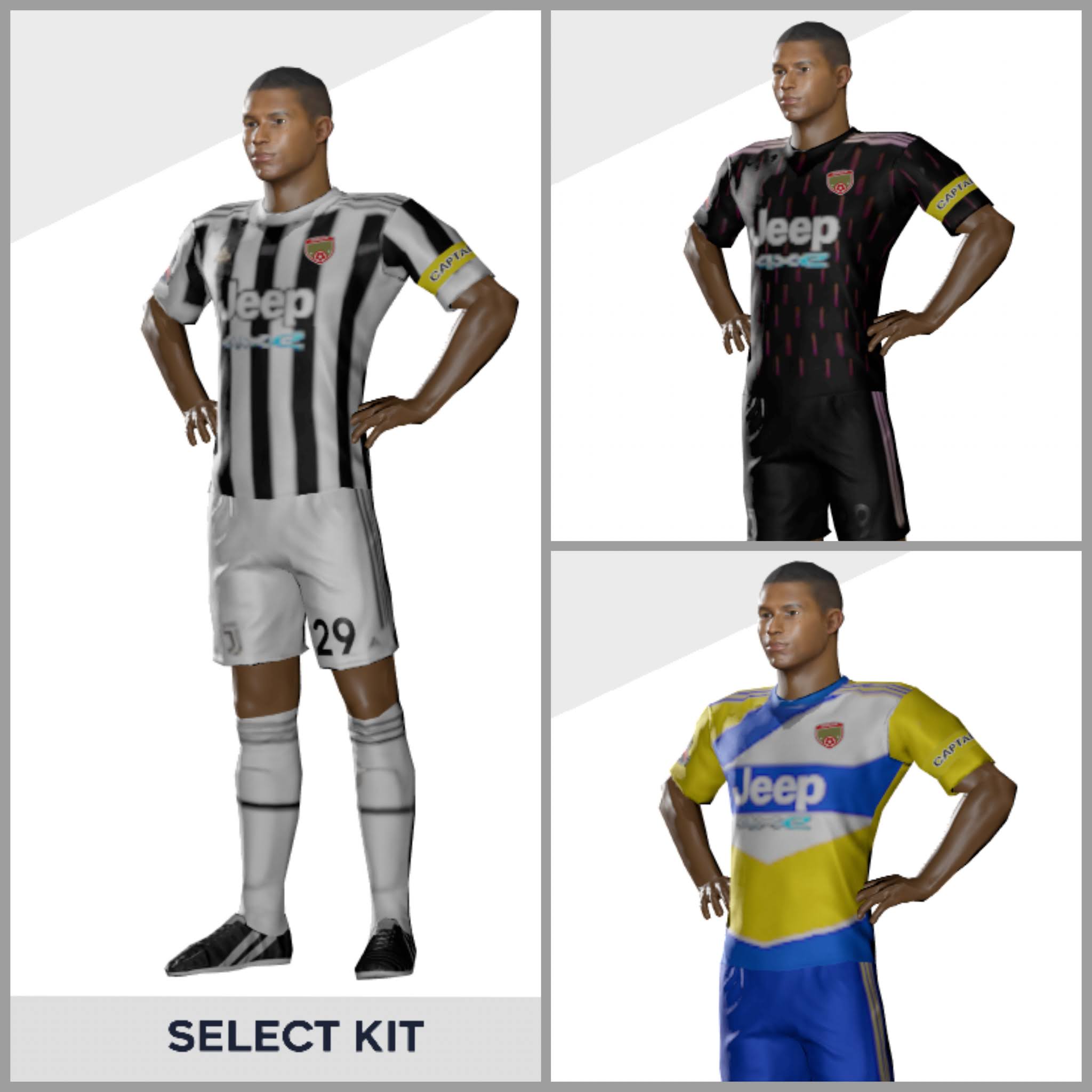 Kit Juventus 2022 DLS & Logo Dream League Soccer 2021
