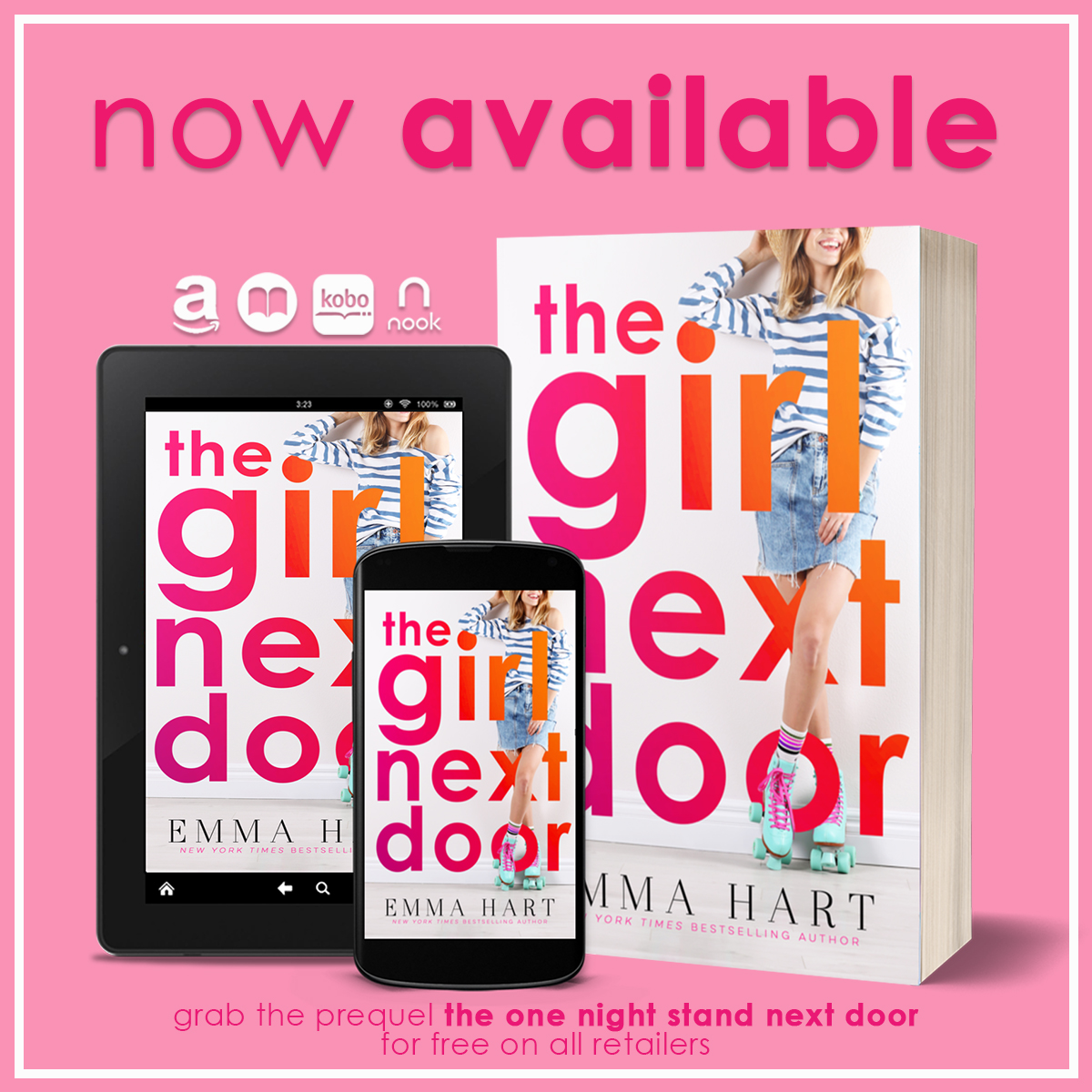 Buttercup's Book Blog Blog Tour & Review The Girl Next Door by Emma Hart