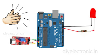 Simple Clap Switch using clap sensor