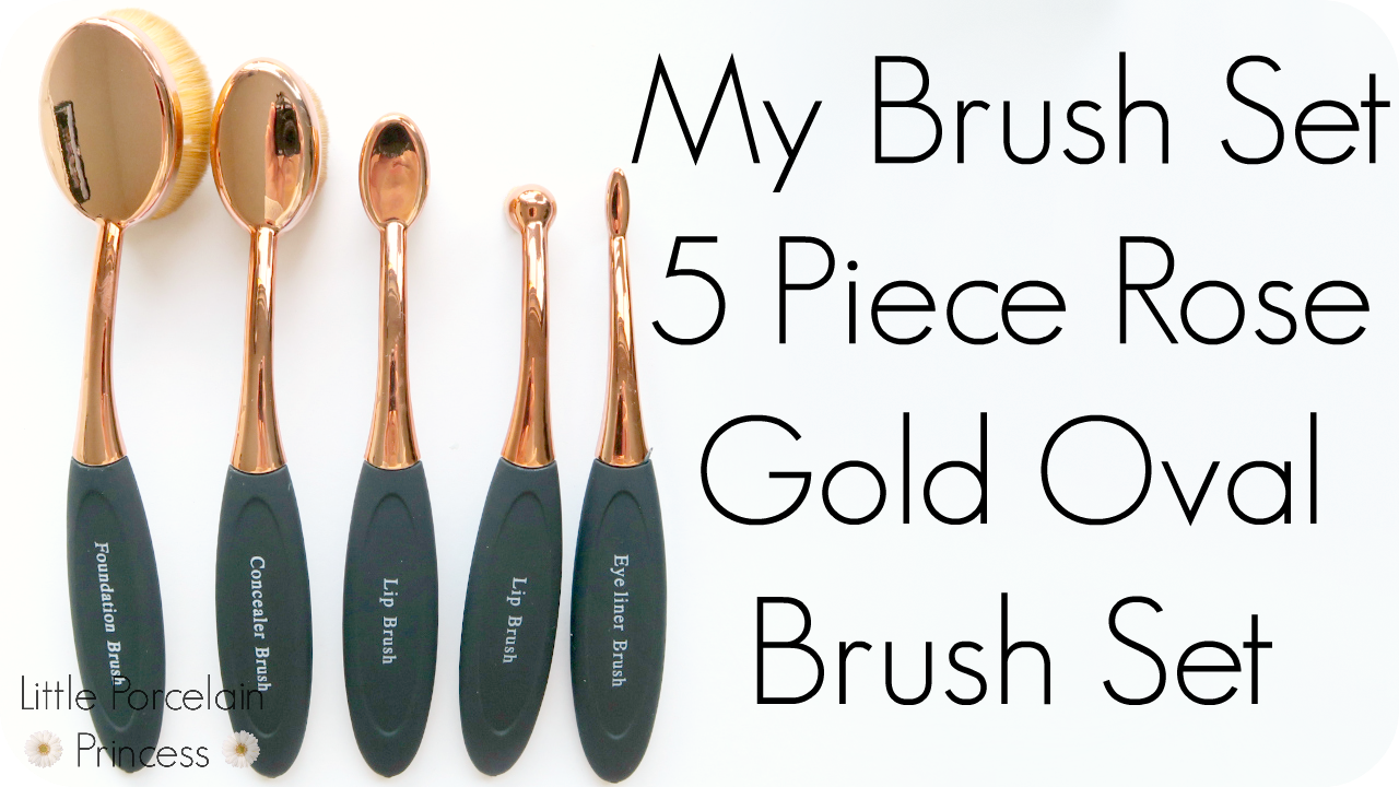 Little Porcelain Princess Provided for Review My Brush Set