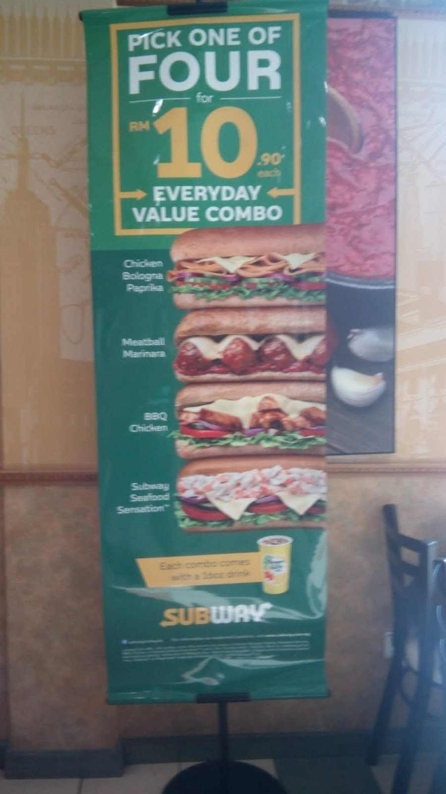 MACAM MANE NAK ORDER MAKAN KAT SUBWAY... Kampung Style ~ Agent Tersohor