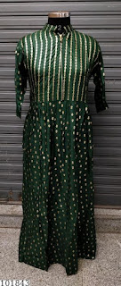 Heavy Rayon Printed Gown